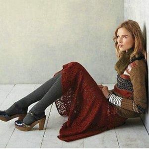 Anthropologie Moulinette Soeurs Nolana Lace Skirt